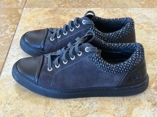 Chanel gray suede black - black, cap
